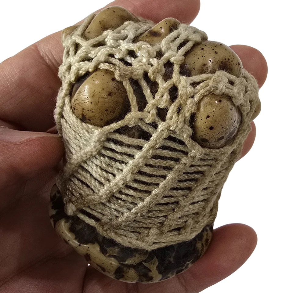 Amuleto tailandés “Khot Kao Yot” 9 puntos **Resina** cuerno de ciervo | Protección para la prosperidad Foto 2 de 4