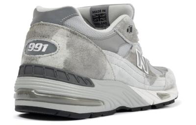 New Balance 991 Made in England Low Washed Grey - M991PRT | eBay