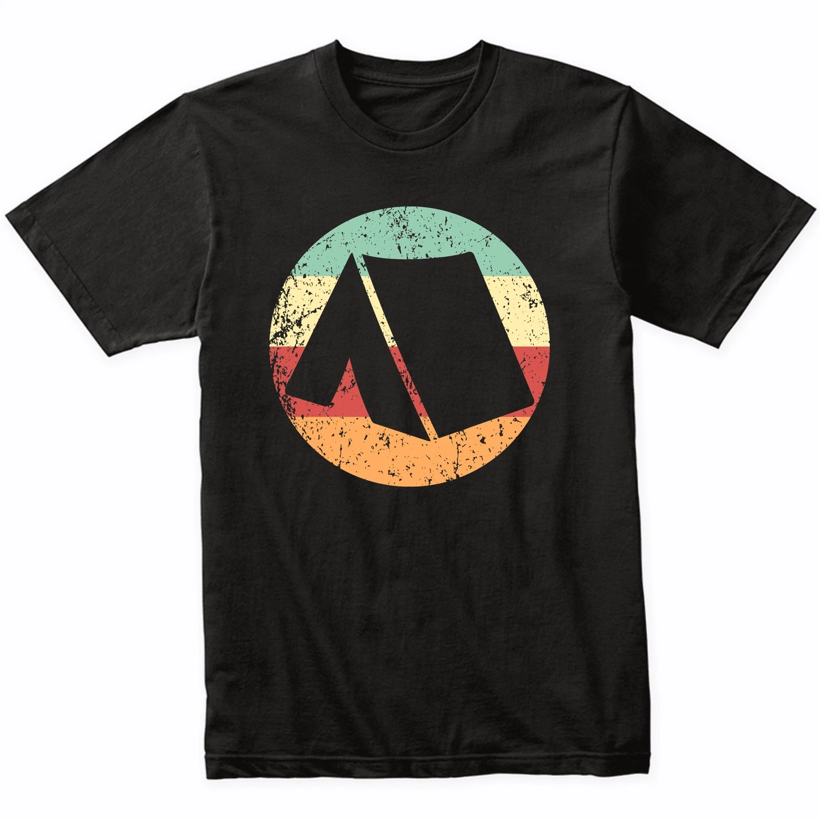 Outdoors Camping Retro Tent Icon T-Shirt - Retro Colors
Opens in a new window or tab