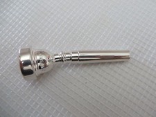 Bach Silver Trumpet Mouthpiece, 5C Bent 12 Degrees NEW 