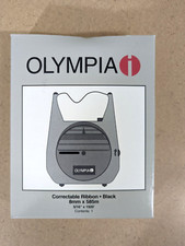 *NEW* OLYMPIA 80810 Correctable Typewriter Ribbon 8mmx585m 5x16