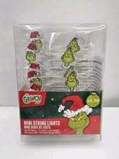 The Grinch Mini String Lights LED Christmas Fairy Lights Dr Seuss