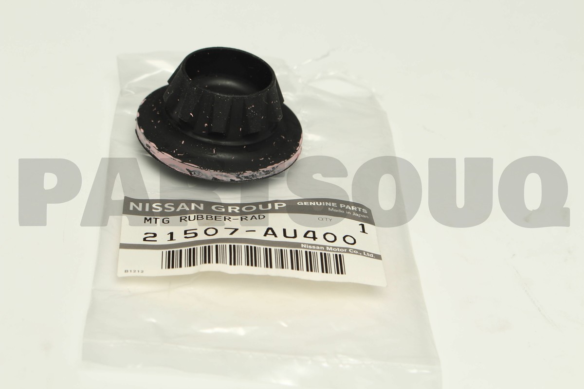 21507AU400 Genuine Nissan MOUNTING RUBBER-RADIATOR,LOWER 21507