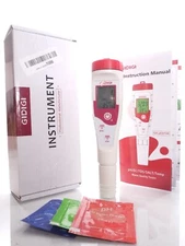 GIDIGI PH Meter,Hydroponics POOL Digital 4 in 1 PH/TDS /EC Temp