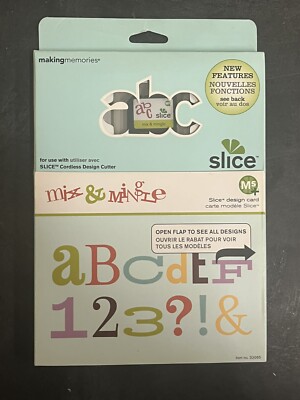 BRAND NEW SLICE DESIGN CARD MAKING MEMORIES MIX & MINGLE