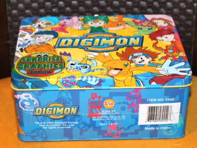 NEW IN PACKAGE 2000 DIGIMON DIGITAL MONSTERS TIN LUNCHBOX | eBay