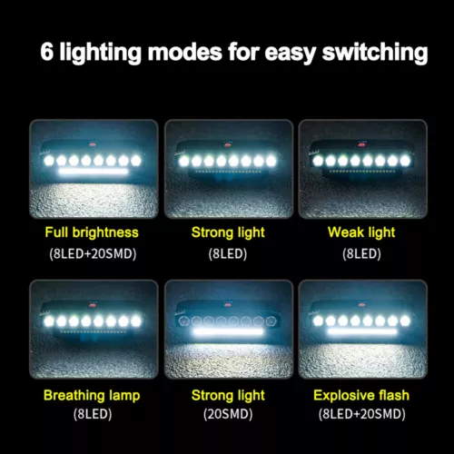 USB Rechargeable Bicycle Front Headlight Super Bright LED Bike Light Waterproof - Picture 5 of 16