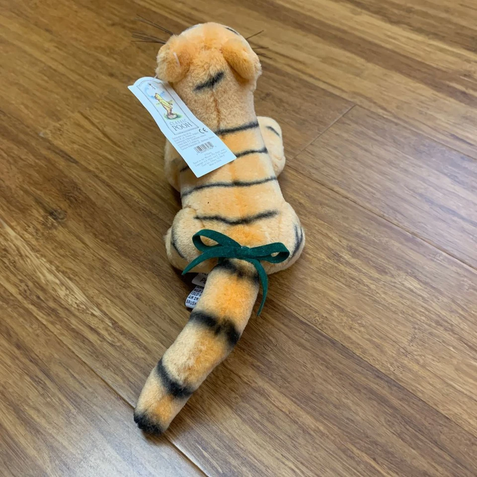 Disney Gund Vintage Nuevo con Etiquetas Clásico Pooh Tigger Bolsa de Regalo Pequeño Juguete de Peluche Foto 4 de 4