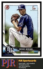 2018 Bowman #BP16 Michael Mercado Tampa Bay Rays  BUY 4 - 35% OFF