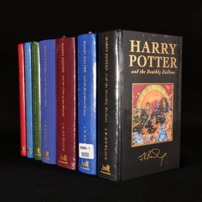 1999-2007 7vols Harry Potter Series 1st Deluxe Editions J. K.