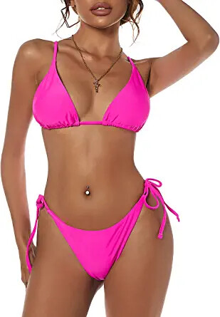 string one piece swimwear