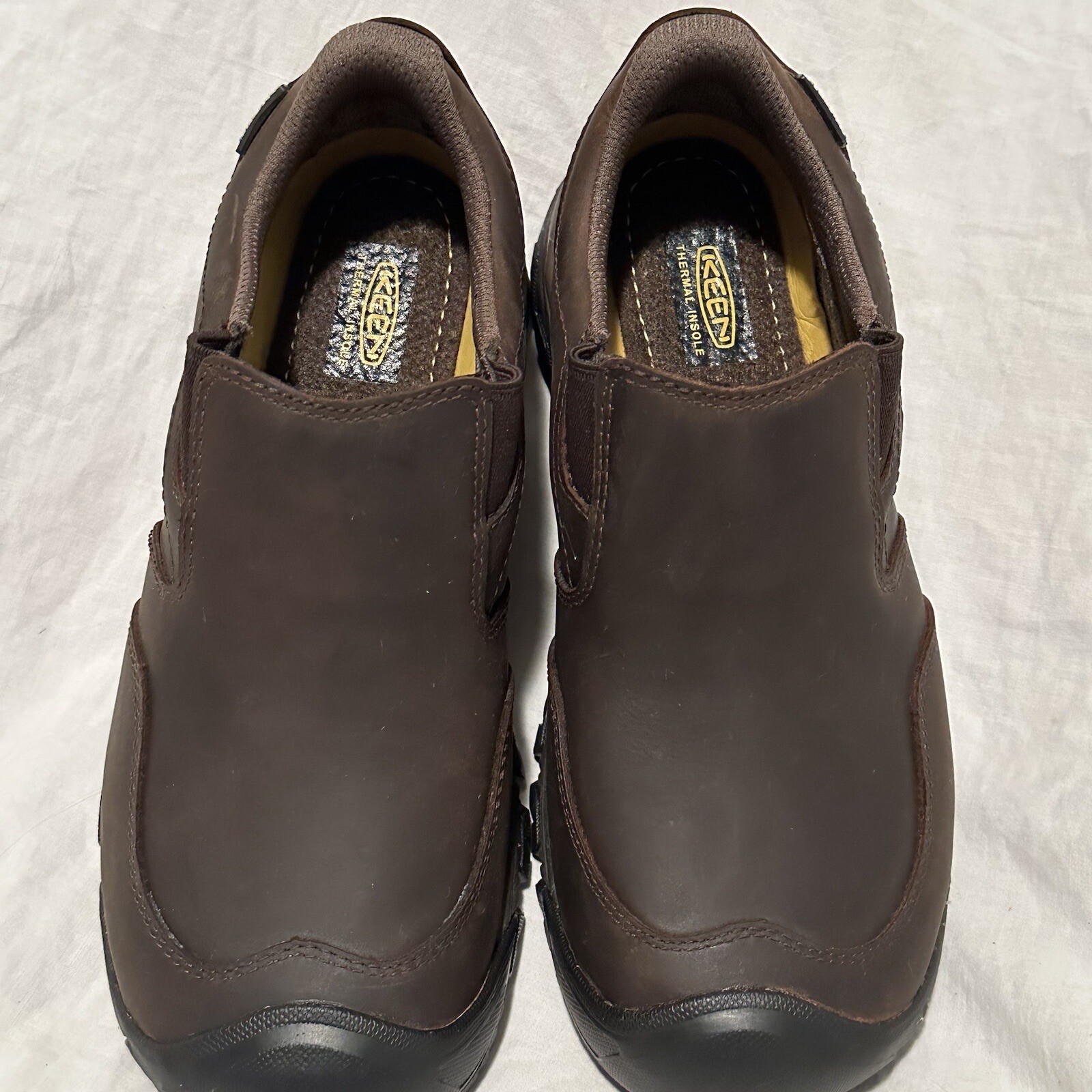 Scarpe NUOVE KEEN Uomo Taglia 7 M Brixen II (2) Impermeabili Isolate 1019933 Marrone