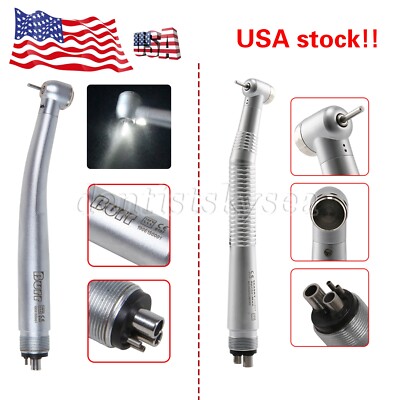 Dental Fiber Optic LED E-generator UDM/ High Speed Handpiece 4 Holes