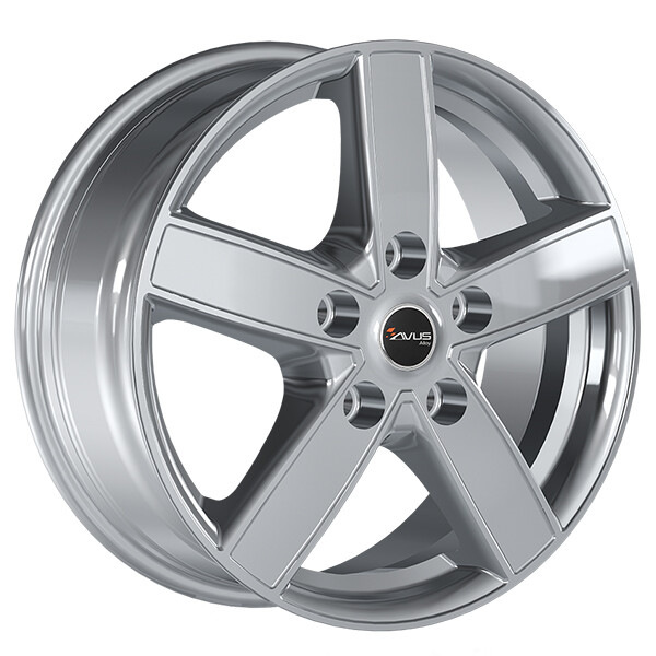 ALLOY WHEEL AVUS AC-V51 FOR VOLKSWAGEN TOUAREG R5 8X18 5X120 HYPER SILVER LSG