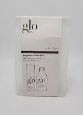 NUOVO glo SKIN BEAUTY edizione limitata Brighten + Glow DUO 2 once ciascuno AHA + PHA (B3-E12)