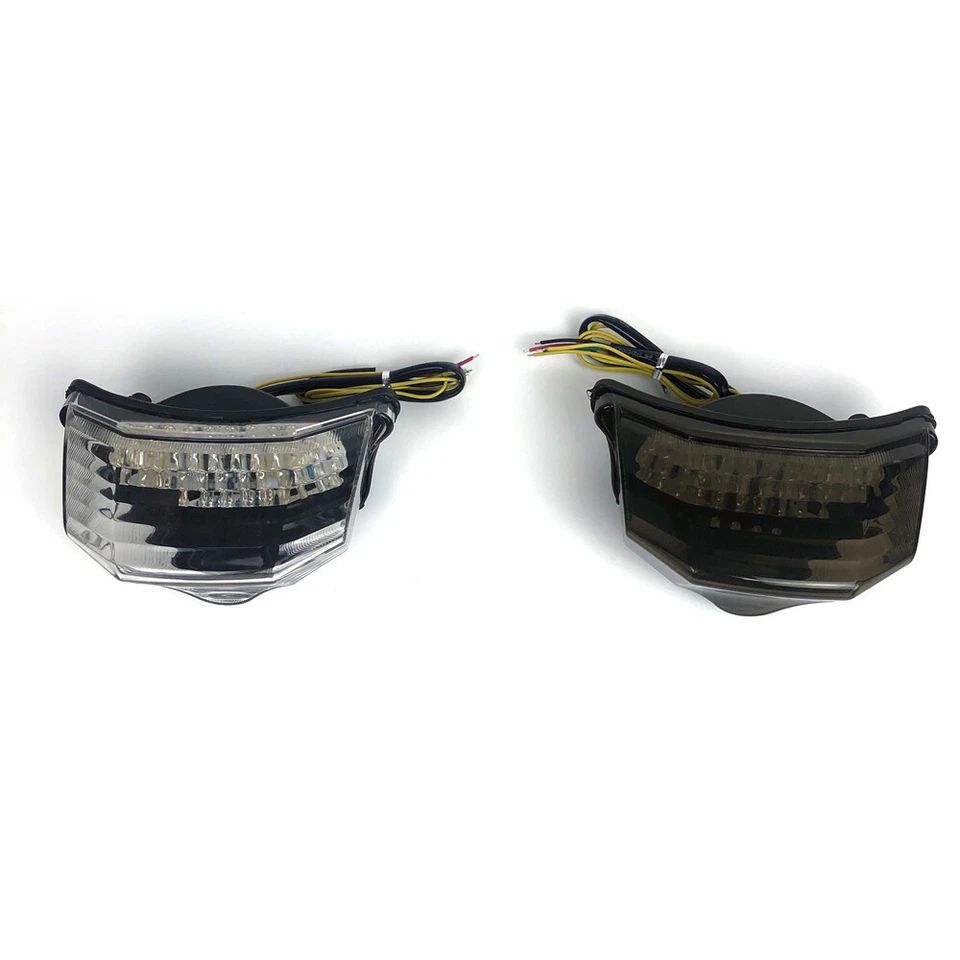 Integrated LED Brake Tail Light Turn Signal For Yamaha FZ600 FZ6 FZ6N 2004-2009 Foto 4 de 4
