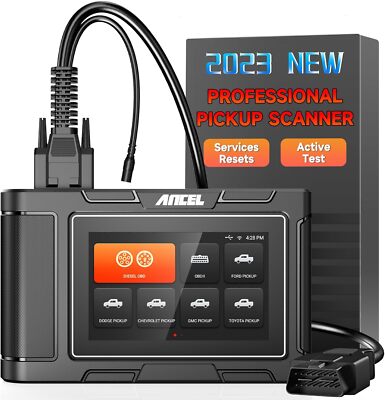 ANCEL HD3500 Pickup Heavy Duty Truck OBD2 Scanner All System Diagnostic Tool DPF