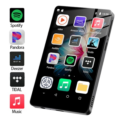 Lettore MP3 con Bluetooth WiFi 4.0" Full Touch Screen Android Mp4 Mp3 Player - Foto 3 di 26