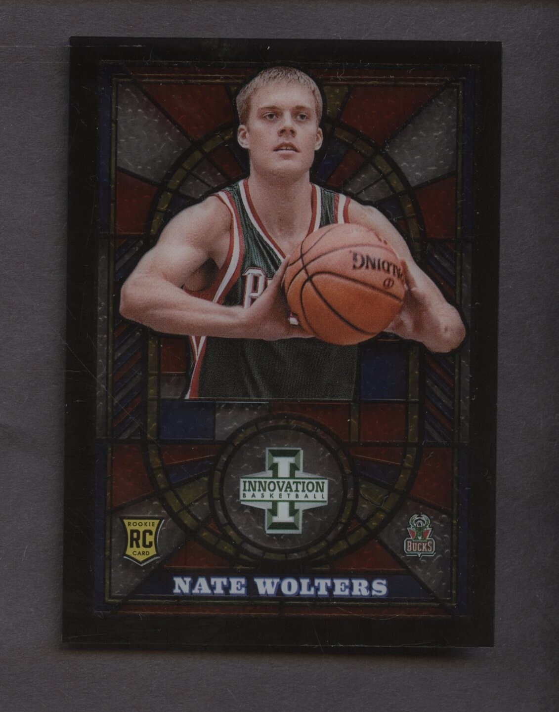 2013-14 Panini Innovation Stained Glass #10 Nate Wolters Bucks RC Rookie