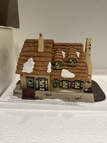 Dept 56 Dickens Village 1996 "The Christmas Carol Cottage" SMOKING CHIMNEY 58339 - Picture 4 of 15