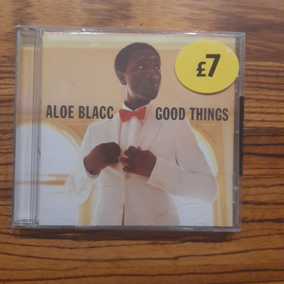 ALOE BLACC - GOOD THINGS (BRAND NEW BUT NOT SEALED CD)