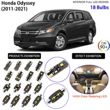 LED Interior Light Kit for Honda Odyssey 2011-2021 White LED Light Bulbs Package