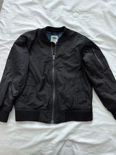 Boys old navy black bomber jacket coat Small 6-7
