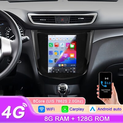 9,7'' Android Autoradio Navi für Nissan X-Trail Qashqai GPS NAVI Carplay 8+128GB