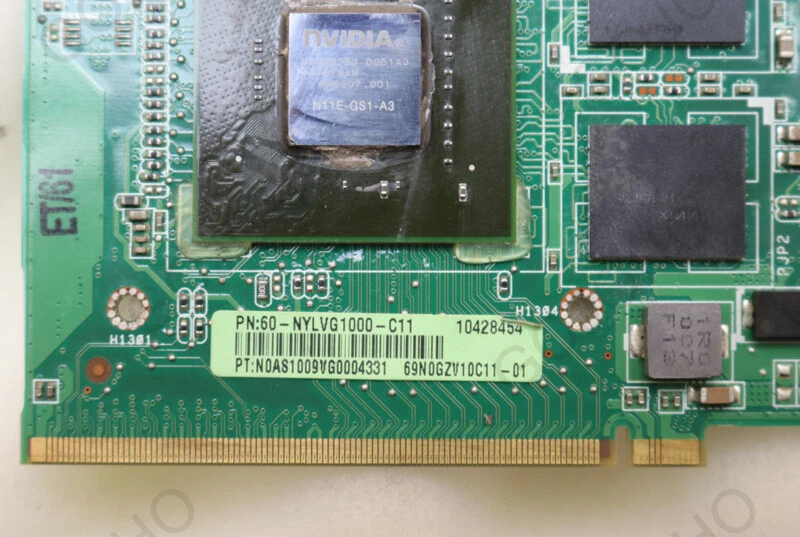 For ASUS G60JX G60J G51J GTS360M GTX360M graphics card 1GB Card 69N0GZV10C11 - Image 2 of 4
