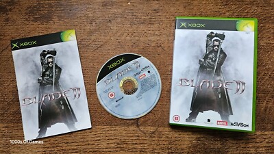 MICROSOFT XBOX ORIGINAL OG - BLADE II 2 #RG6 CIB