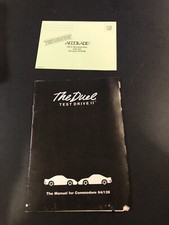 Duel Test drive 2 Commodore 64 Manual And Insert Only