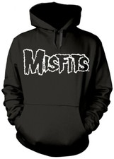 Misfits Skull Black Pull Over Hoodie NEW OFFICIAL
