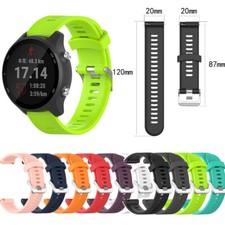 Silicone Strap Replacement Watch Band For Garmin Forerunner 245/245M Smartwatch
