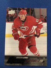 2015-16 Upper Deck Young Guns #246 Keegan Lowe Carolina Hurricanes