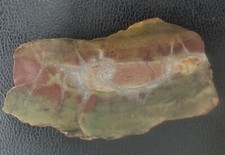 CARRISITE PORCELAINJASPER RARE SPECTACULAR SLAB W/ QUARTZ 3.3 OZ 94 GRAMS OREGON