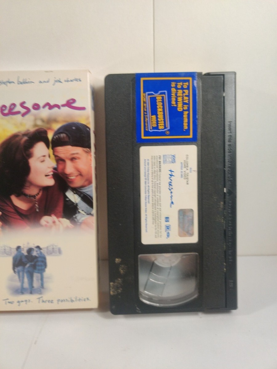 Threesome (VHS 1997) Stephen Baldwin Josh Charles Lara Flynn