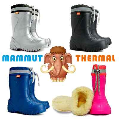 EVA Gummistiefel Thermo KINDER Außen Regenschuhe Kinder Gummistiefel / -35 dgr