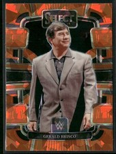 2024 Panini Select WWE #41 Gerald Brisco Orange Ice Prizms