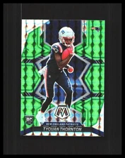2022 Tyquan Thornton Rookie - Panini Green Mosaic #336 - S1B4R3L51C14