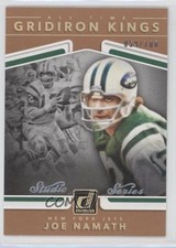 2017 Donruss All-Time Gridiron Kings Studio Series 59/100 Joe Namath #8 HOF 1l2