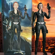 12" Empire Toys 1/6 Scale Marvel Avengers Black Widow Natasha Action Figure