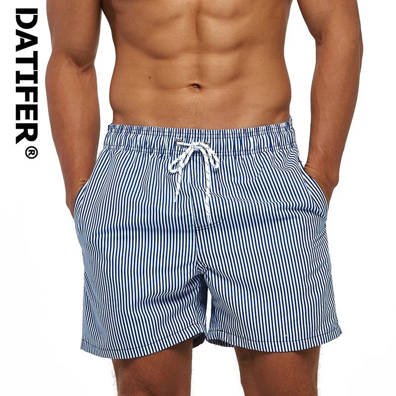 Men's Quick Dry Swim Shorts With Mesh Liner Beach Trunks Summer Surf M–4XL