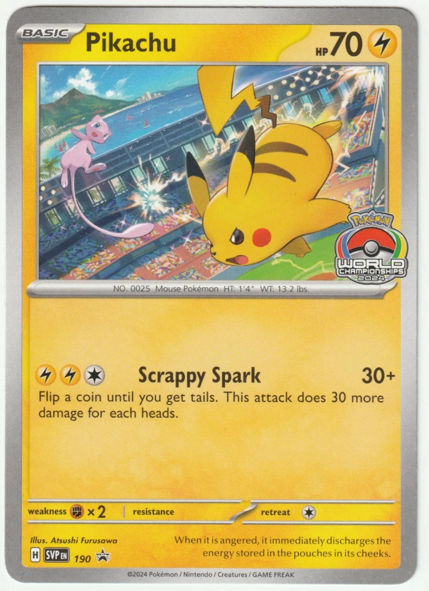 Pikachu 190 Sv: Scarlet & Violet Promo Cards for sale | eBay