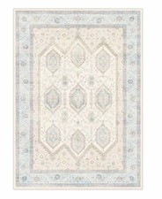 Ruggable 5'x7' Washable Bridgerton Crown Affair Ivory Opal Rug- New