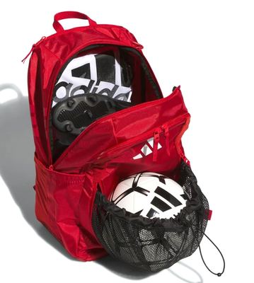 NEW ADIDAS STADIUM 4 SOCCER BACKPACK BAG #JJ7425 TEAM POWER RED | eBay