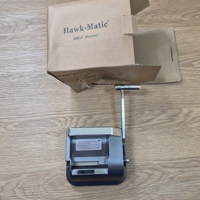 HawkMatic HK1 Manual Hydraulic Cigarette Injector Machine Gray