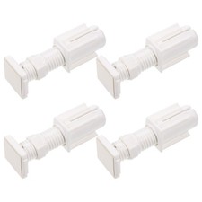 4Pcs Louver Blinds Brackets for Window Curtain Installation