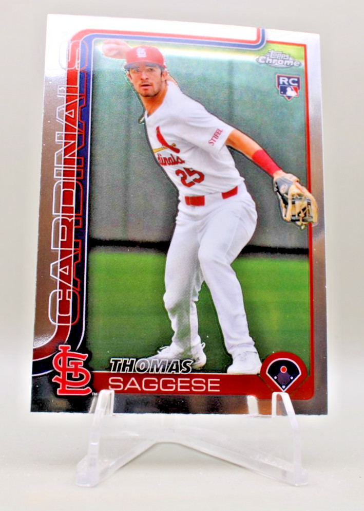 2025 Topps Chrome - Thomas Saggese #87 (RC)