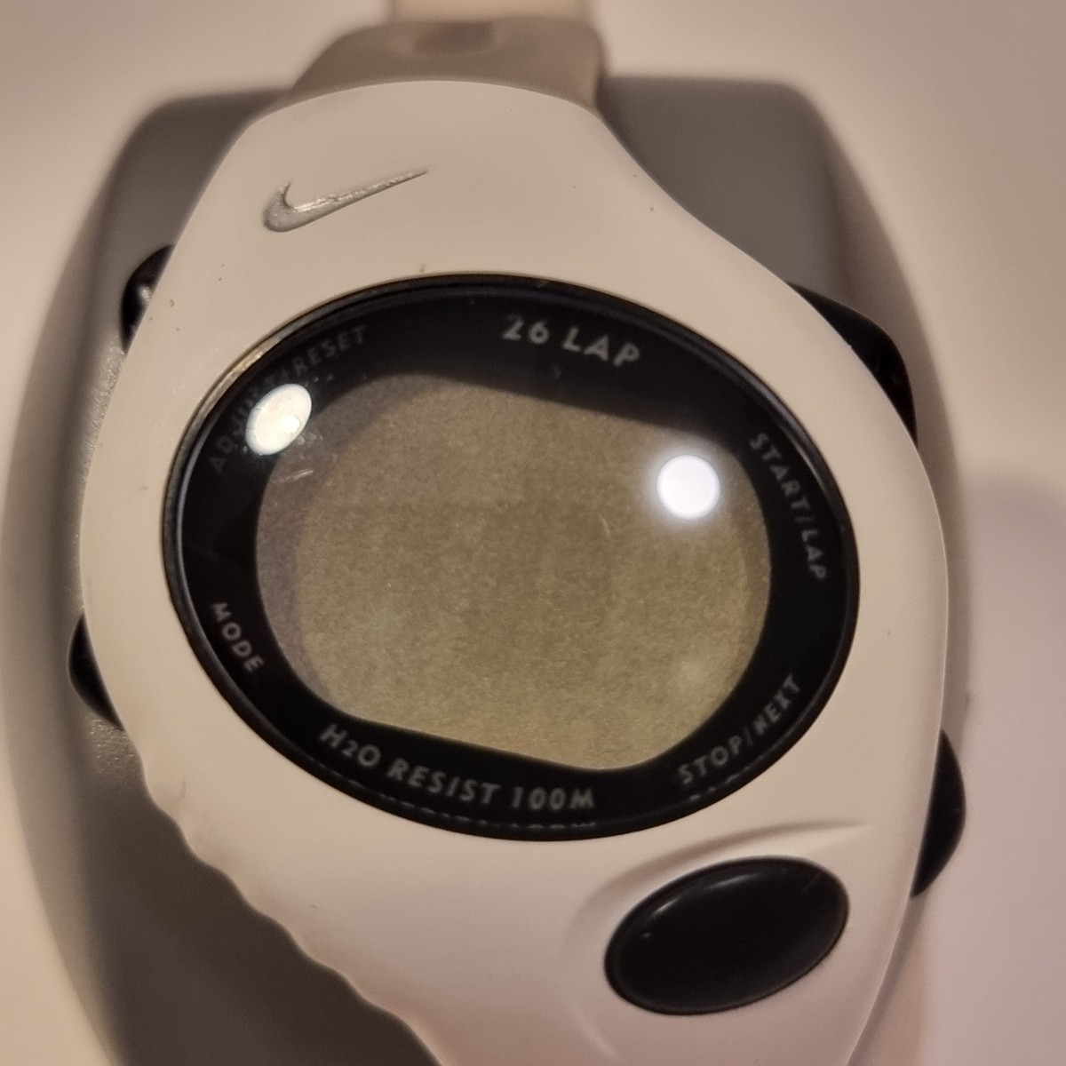 Vintage Nike Triax 26 WR0001-103 White / Translucent Clear Running