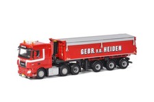 WSI 1:50 DAF XF 6x2 TWIN STEER container truck alloy model 01-1846